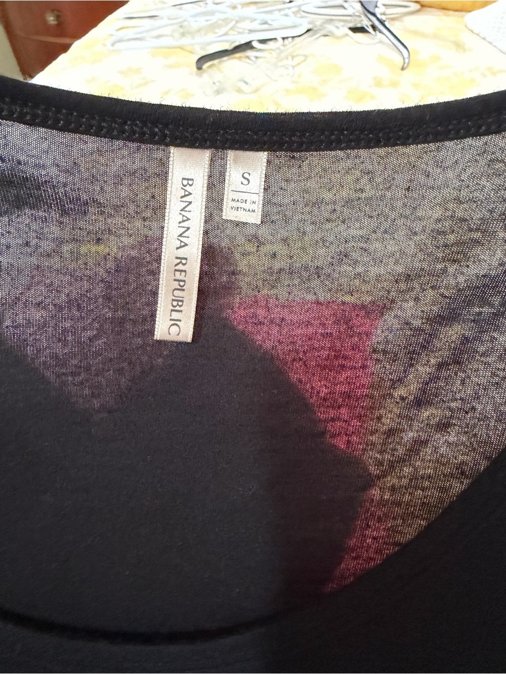 Banana Republic Black Short Sleeve Tee